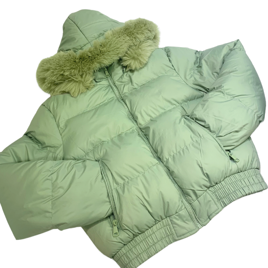 Campera reversible verde - Imagen 2